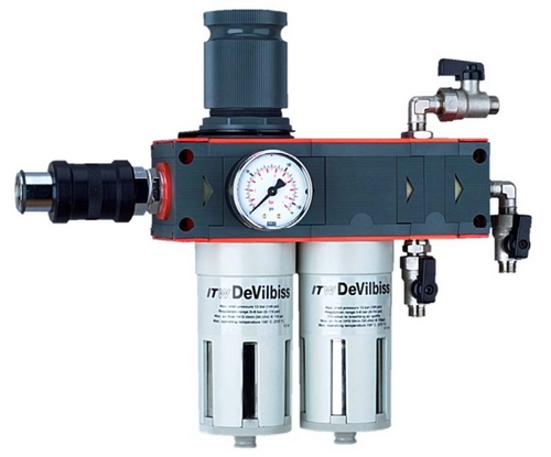 DVFR-2 filtr z osuszaczem i reduktorem DEVILBISS